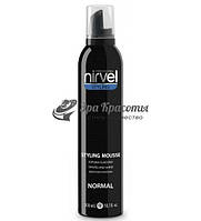 Мусс для укладки волос эластичной фиксации Styling Mousse Normal Nirvel Professional, 300 мл