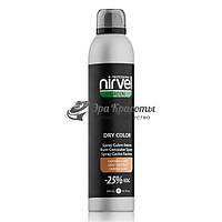 Спрей тонирующий для волос Светло-коричневый Green Dry Color Light Brown Nirvel Professional, 405 мл