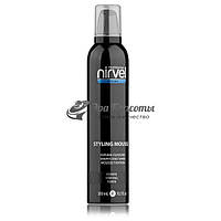 Мусс для укладки волос сильной фиксации Styling Mousse Strong Nirvel Professional, 300 мл