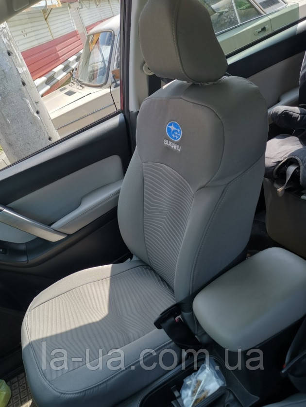 Чохли салону Subaru Forester SJ 2012-2018 USA американська версія (авточохли Субару Форестер Америка)