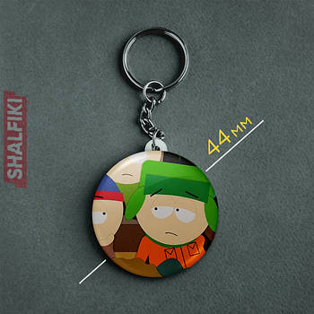 "Кайл Брофловскі (Південний парк / South Park)" брелок круглий Ø44 мм