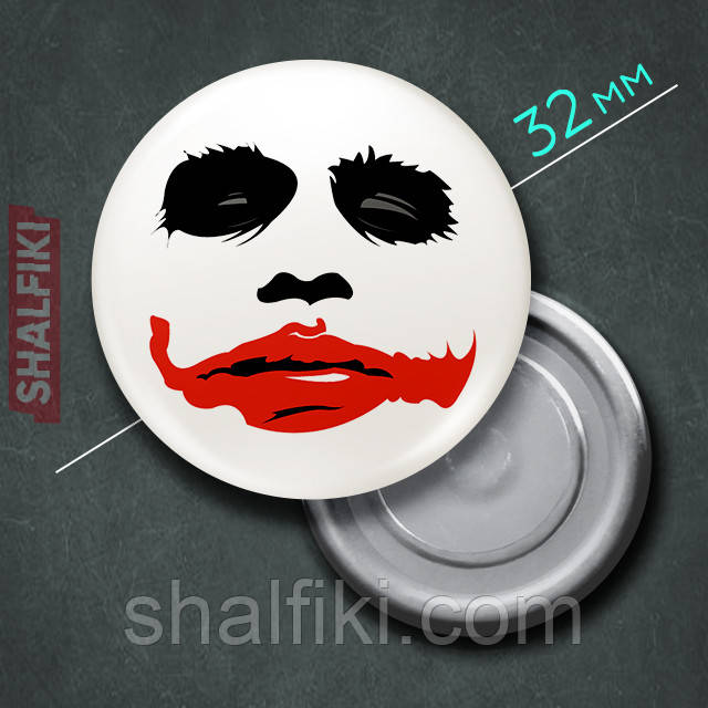 "Джокер" магніт круглий Ø32 мм, фото 1