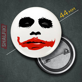 "Джокер" значок круглий на булавці Ø44 мм