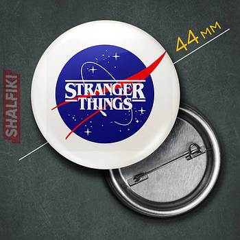 "Дивні дива" значок круглий на булавці Ø44 мм