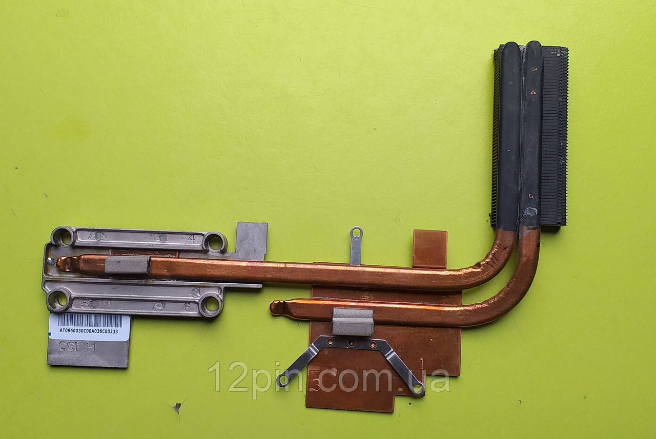 Система охолодження Lenovo Ideapad Y550p б.у. оригінал, фото 1