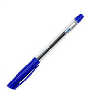 Ручка гелева Win Flower 0,6мм синя
