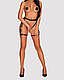 Гартери Obsessive A762 HARNESS Black S/M/L, фото 4