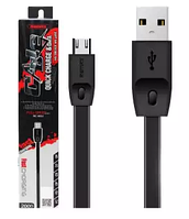 USB-кабель REMAX Full Speed Series 1M Cable RC-001m Micro USB (чорний)