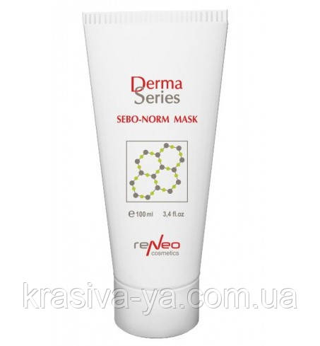 Себорегулирующая маска із заспокійливим ефектом - Sebo-norm mask, 100мл