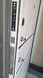 Двері вхідні металеві Булат К6 850*2050 117 Венге Південне/ Дуб Сонома, фото 3