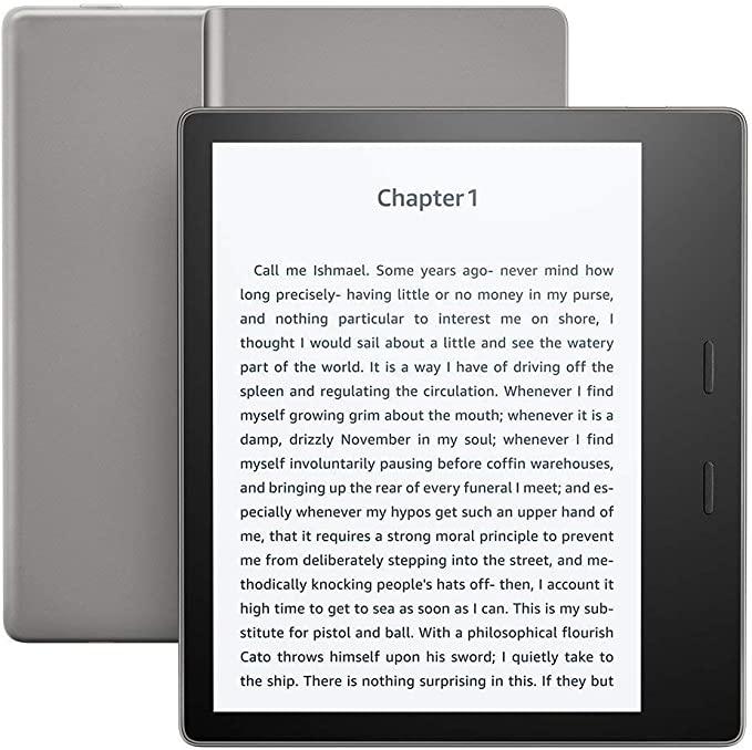 Електронна книга Amazon Kindle Oasis 9th Gen 8GB Graphite (Refurbished) - фото 1 - id-p1643877721