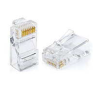 Коннектор мережі 8p8c (RJ-45) cat5e UTP