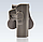Кобура пластикова Amomax для Glock 19/22 Олива, фото 8