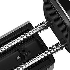 Тримач (автотримач) для телефону в машину Baseus Steel Cannon Сріблястий/ Чорний (SUGP-0S), фото 5