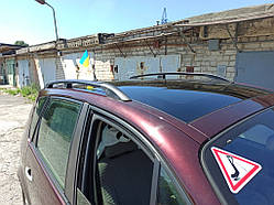 Рейлінги Чорні (2 шт) Коротка база для Renault Scenic/Grand 2003-2009 рр