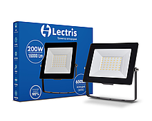 Светодиодный прожектор Lectris 200W 16000Лм 6500K 185-265V IP65 1-LC-3007