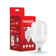 Світлодіодна високопотужна лампа Vestum T120 40W 6500K 220V E27 1-VS-1603