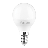 Світлодіодна лампа Vestum G45 6W 3000K 220V E14 1-VS-1204, фото 2