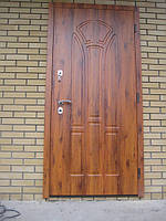 Металлическая дверь с наружными МДФ (16мм) накладками