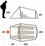 Намет Ferrino Sling 3 Green (91036MVV), фото 7