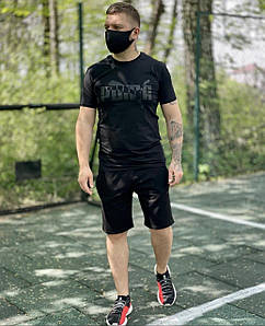 Чоловічий спортивний костюм літо. Літній костюм стиль Puma футболка + шорти Пума L, XXXL XXXL
