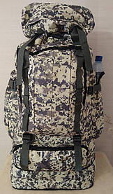 Тактичний рюкзак 70-80 літрів (змінний об'єм)