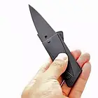 Кишеньковий ніж (ніж Кредитка - Візитка) CardSharp - Чорний, фото 2