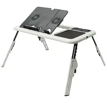 Столик для ноутбука E-Table з охолодженням (2 куллера) ( LD09 )