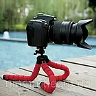 Штатив гнучкий міні для GoPro, телефону, фотоапарата + ПОДАРУНОК, фото 5