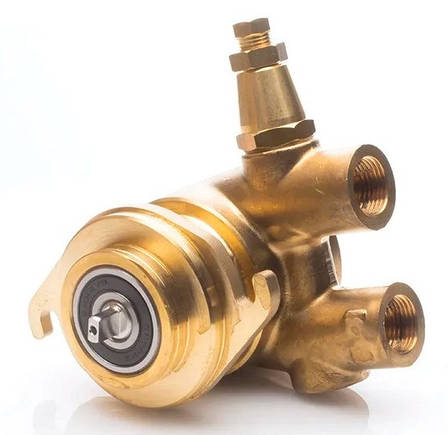 Помпа на двух болтах з плоским виходом для кавомашини  Cimbali, Faema, фото 1