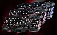 Игровая клавиатура Magic Wings M200 с подсветкой, 3 цвета в 1 клавиатуре