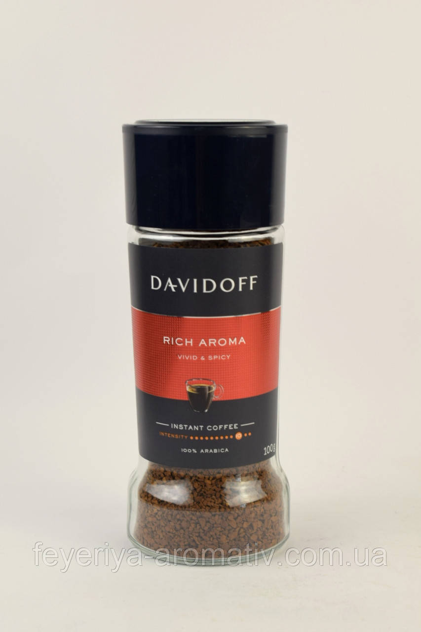 Кава розчинна Davidoff Rich Aroma 100% Arabica 100г Німеччина