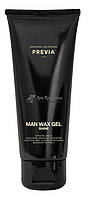 Гель-воск для стайлинга сильной фиксации с блеском Man Wax Gel Shine Previa, 200 мл