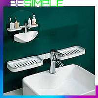 Универсальная полка для ванной комнаты Shower Rack 1 шт. / Органайзер для ванной 66 см/25,98 дюйма