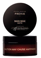 Воск матовый для мужчин сильной фиксации Man Wax Matte Previa, 100 мл