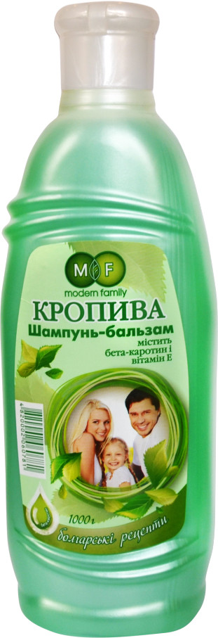 Шампунь-бальзам для волосся MF "Кропива" (1л.)