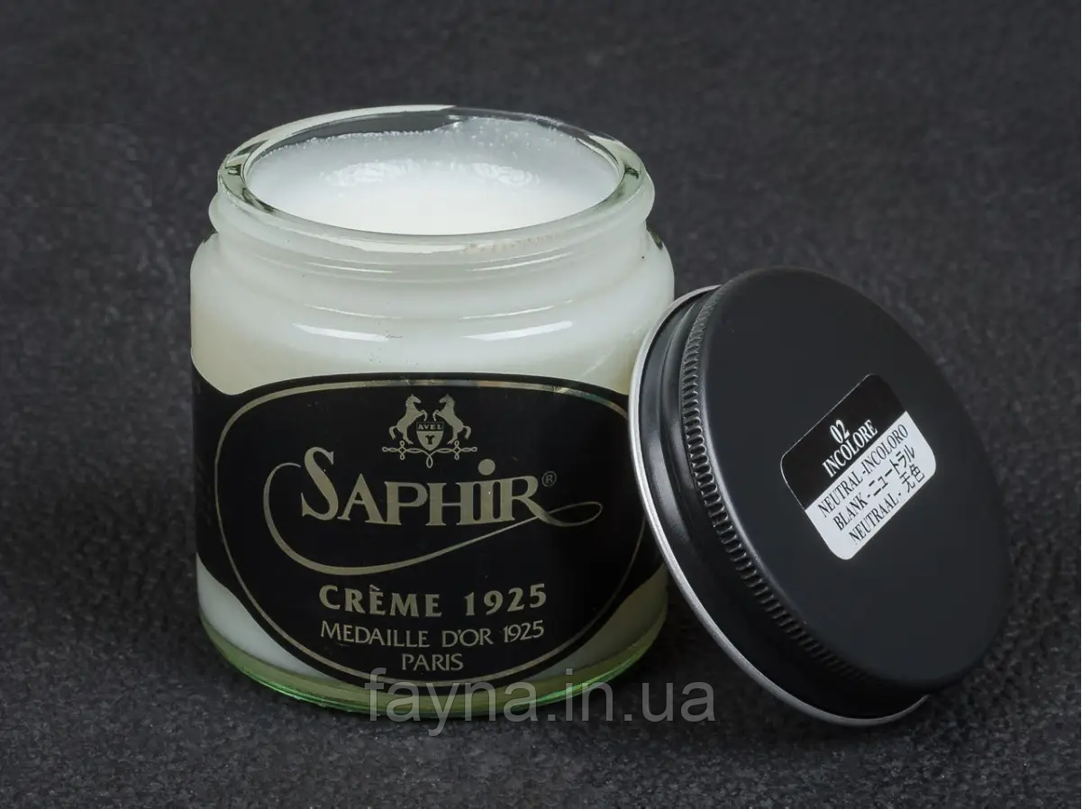 Безбарвний крем для гладкої шкіри Saphir Medaille D'or Creme 1925 (100 мл)