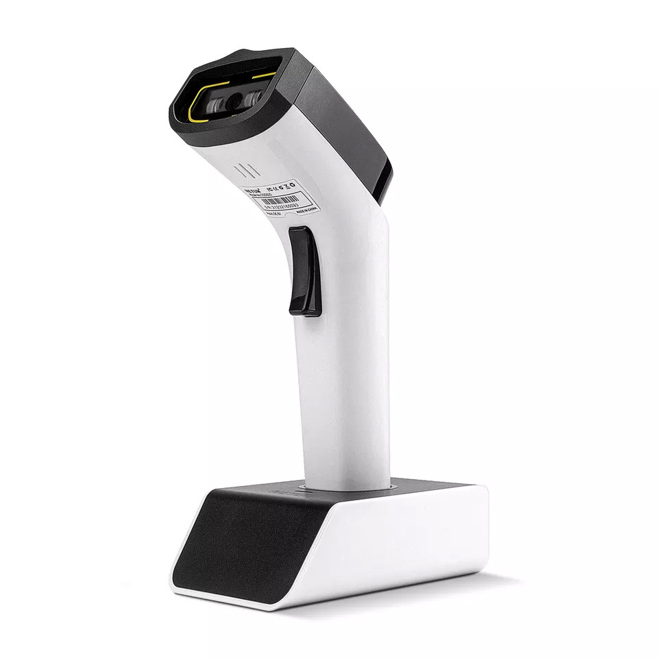 Бездротовий ручний CCD сканер штрих-кодів Netum DS5000 1D White (бездротовий, Bluetooth)