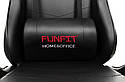Крісло геймерське FunFit Elite чорне ігрове, фото 5