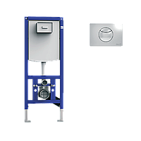 Инсталляция для унитазов Devit 90.210 Комплект инсталляций д/унитаза 450х130х1120мм с кнопкой