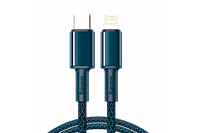 Кабель Baseus High Density Braided Fast Charging Cable Type-C to Lightning PD 20W 1m CATLGD-03 Blue