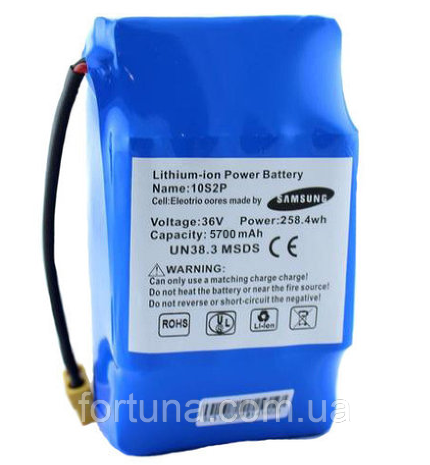 Акумуляторна батарея SAMSUNG (36V, 188Wh, 5700mAh), фото 1