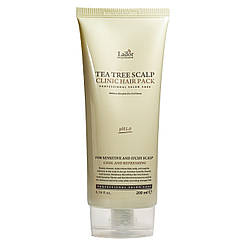Маска для волосся та шкіри голови La'dor Tea Tree Scalp з екстрактом зеленого чаю 200 мл