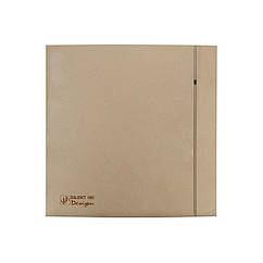 Вентилятор витяжний з таймером та гігрометром Silent - 100 CHZ Champagne Design 4С у ванну кухню