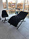 Кушетка з антомічним лежаком Делі для майстра косметолога, фото 3