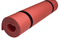 Коврик для йоги и спорта Fithess 1400*500*5 мм Красный
