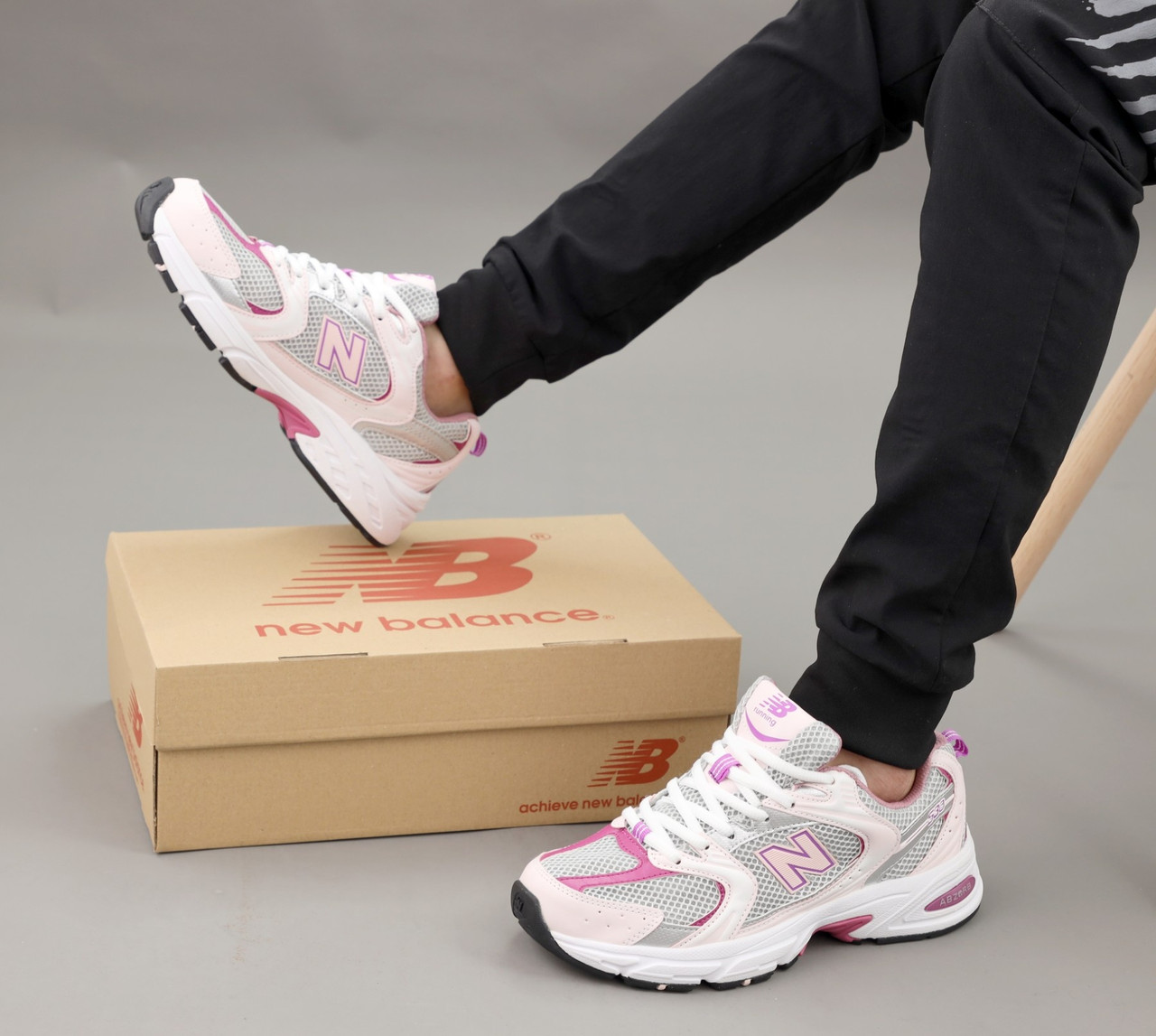 New Balance 530 floral Ink