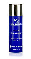 Відновлювальна антивікова маска для волосся і шкіри голови Mediceuticals MX Dual Therapy Mask For Scalp And Hair 150ml