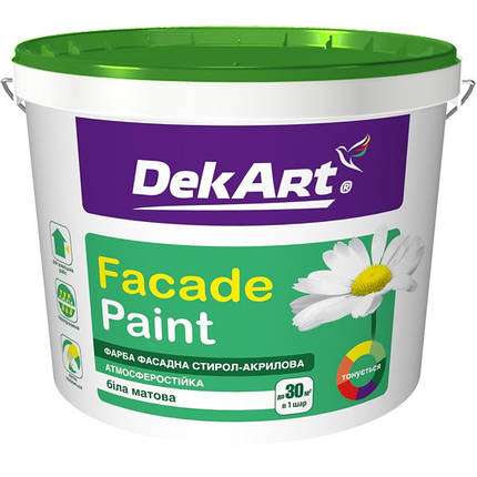 Фарба фасадна "Facade Paint", 12,6 кг, фото 1