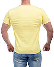 Футболка чоловіча р.52 жовта BONO (Арт.950133) бавовна 30035699, фото 3